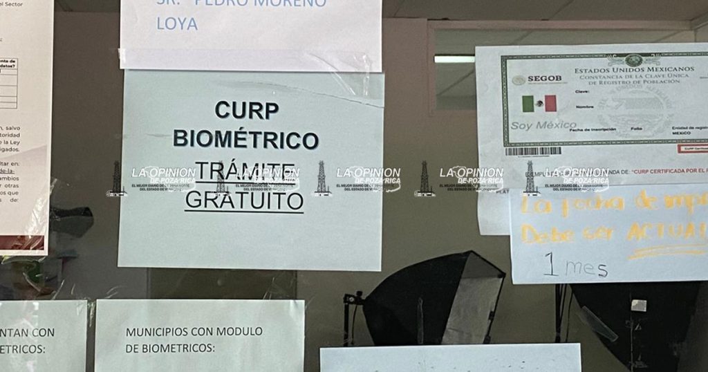 No hay trámites para la CURP biométrica hasta nuevo aviso No hay trámites para la CURP biométrica hasta nuevo aviso