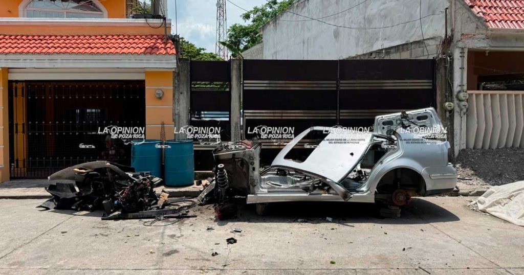 Lo metieron al taller… y salió por partes Lo metieron al taller… y salió por partes
