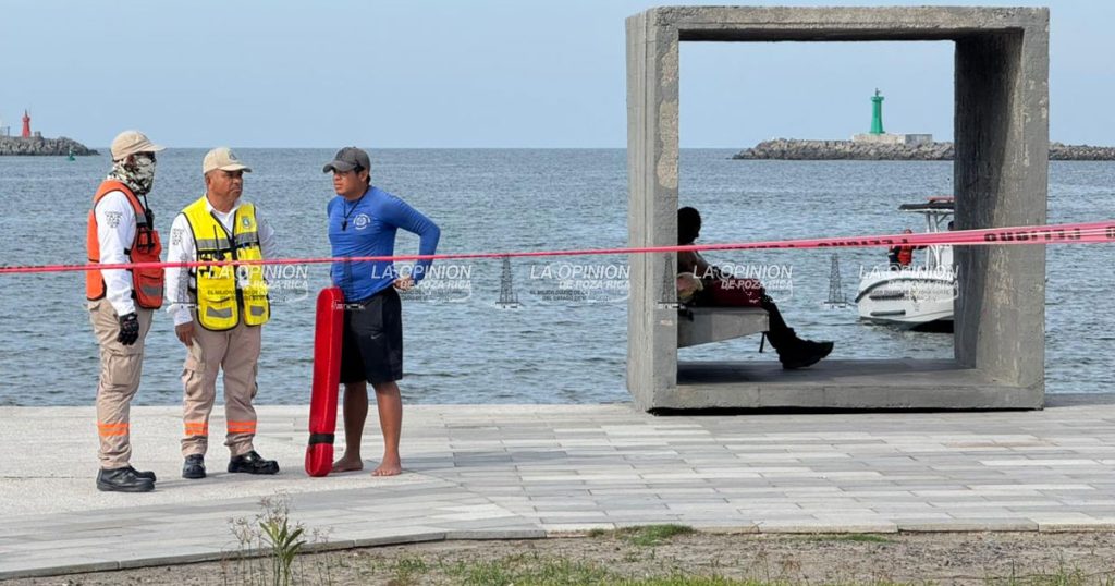 Fallece sujeto en Plaza del Migrante del Puerto de Veracruz Fallece sujeto en Plaza del Migrante del Puerto de Veracruz