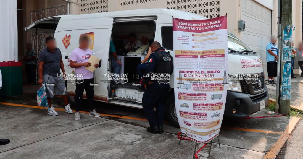 Alta demanda del módulo de licencias de conducir Alta demanda del módulo de licencias de conducir