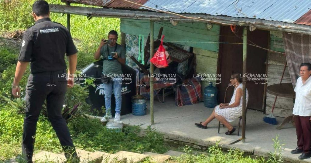 ¡Abuelita sufre caída y termina lesionada! ¡Abuelita sufre caída y termina lesionada!