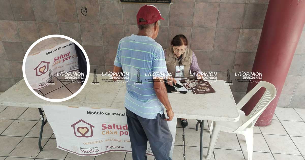 Registran a los adultos mayores en "Salud Casa por Casa" Registran a los adultos mayores en "Salud Casa por Casa"