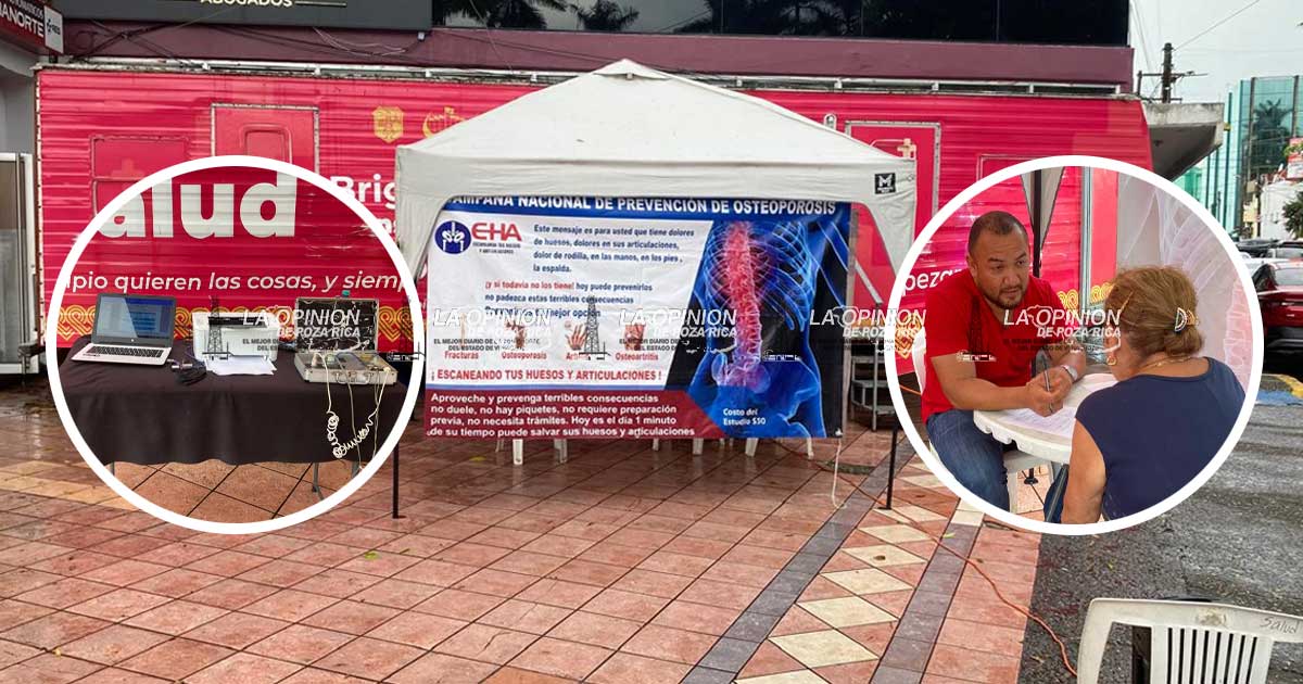 Arranca jornada de detección y prevención de osteoporosis y artritis Arranca jornada de detección y prevención de osteoporosis y artritis
