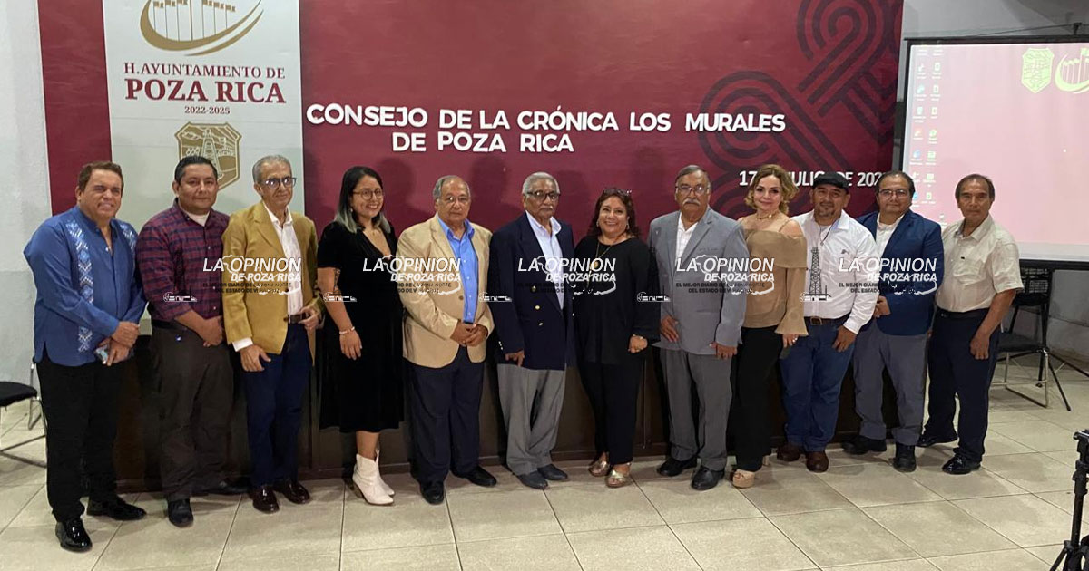 Celebra primer aniversario el Consejo de la Crónica de Poza Rica Celebra primer aniversario el Consejo de la Crónica de Poza Rica