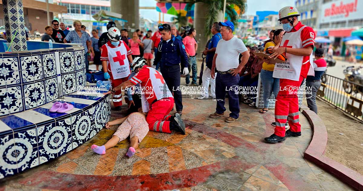 ¡Mujer muere en pleno centro! ¡Mujer muere en pleno centro!