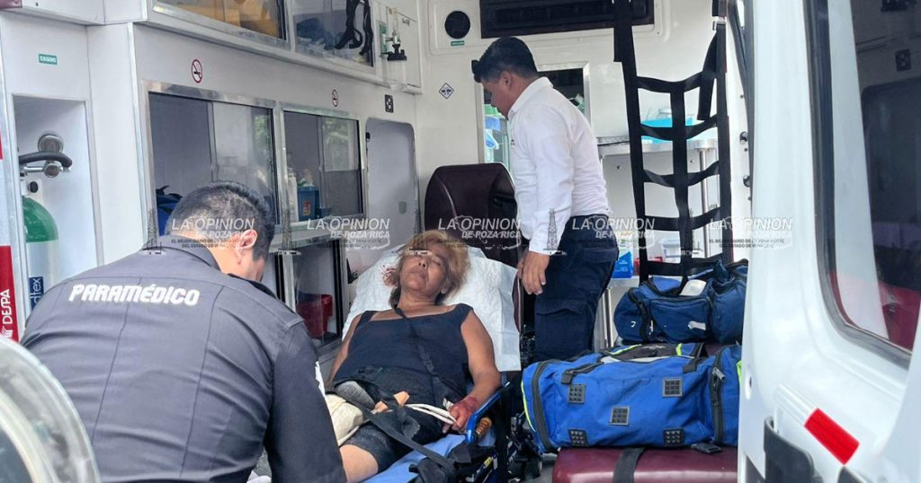 ¡Iba de compras y terminó en el hospital!