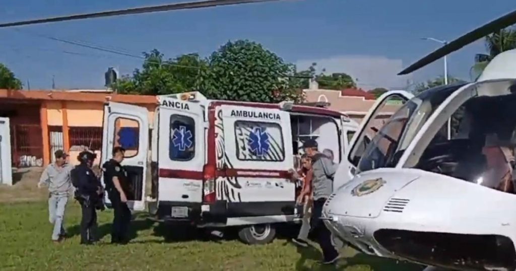 Enfrentamiento de SSP y ladrones de tráileres en Tres Valles Enfrentamiento de SSP y ladrones de tráileres en Tres Valles