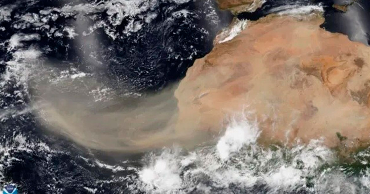 Viene polvo del Sahara Viene polvo del Sahara