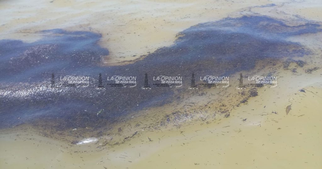 Contaminación con hidrocarburo mata peces en Barra de Cazones