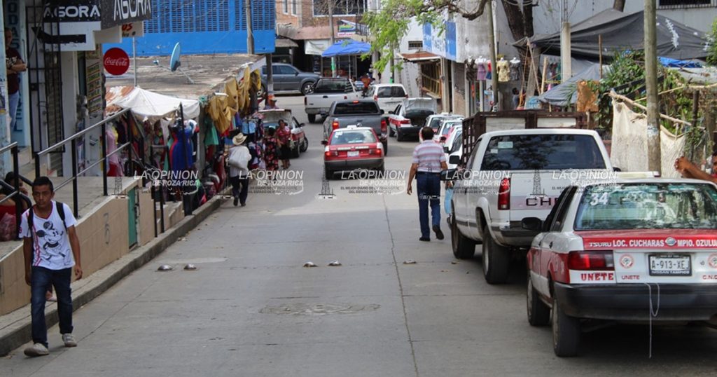 Piden mayor vigilancia en el primer cuadro de Naranjos