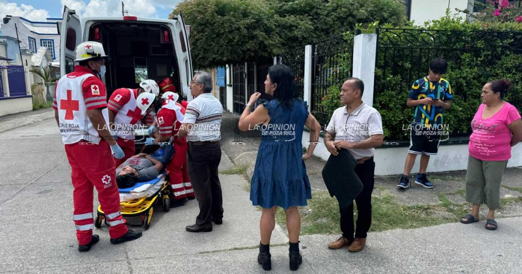 Mal paso la manda al hospital Mal paso la manda al hospital