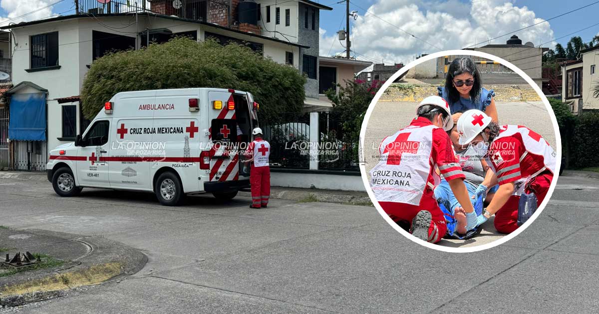 Mal paso la manda al hospital Mal paso la manda al hospital
