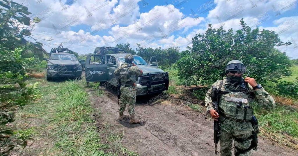 En un naranjal hallan cuerpo semienterrado En un naranjal hallan cuerpo semienterrado
