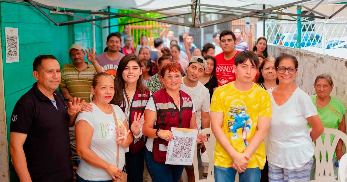 Adanely Rodríguez fortalece la base militante de la 4T Adanely Rodríguez fortalece la base militante de la 4T