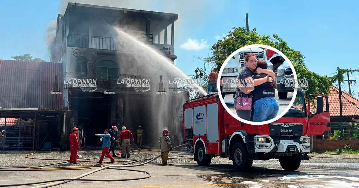 Devastador incendio consume negocio en Tihuatlán Devastador incendio consume negocio en Tihuatlán