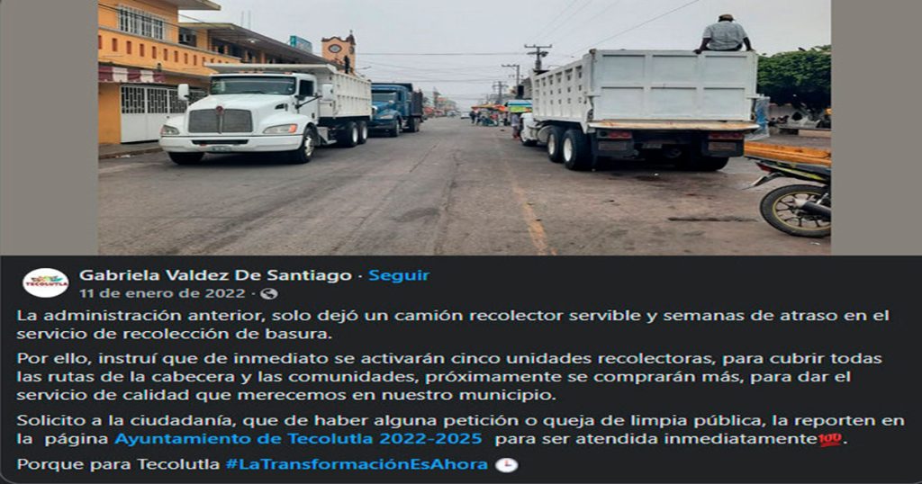 Tecolutla inmersa en la basura, el camión tarda días en pasar Tecolutla inmersa en la basura, el camión tarda días en pasar
