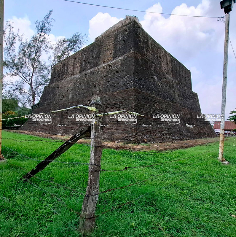 Zona arqueológica mantiene cerca de púas