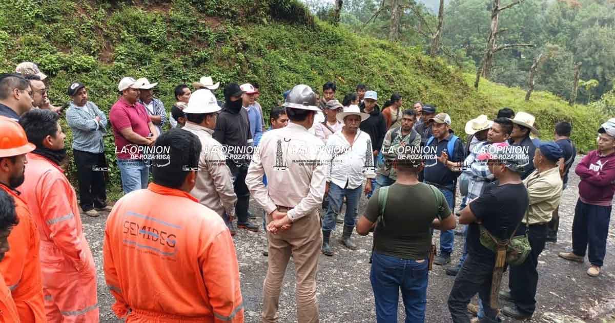 Derrame de Crudo en Comunidad de Cuaxicala:
