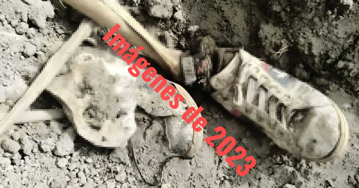 Circulan fotos falsas sobre supuestas fosas Circulan fotos falsas sobre supuestas fosas