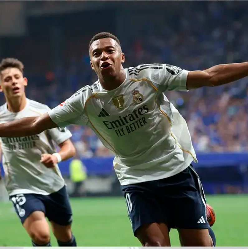 Real Madrid golea a Real Oviedo y amarga su regreso Real Madrid golea a Real Oviedo y amarga su regreso