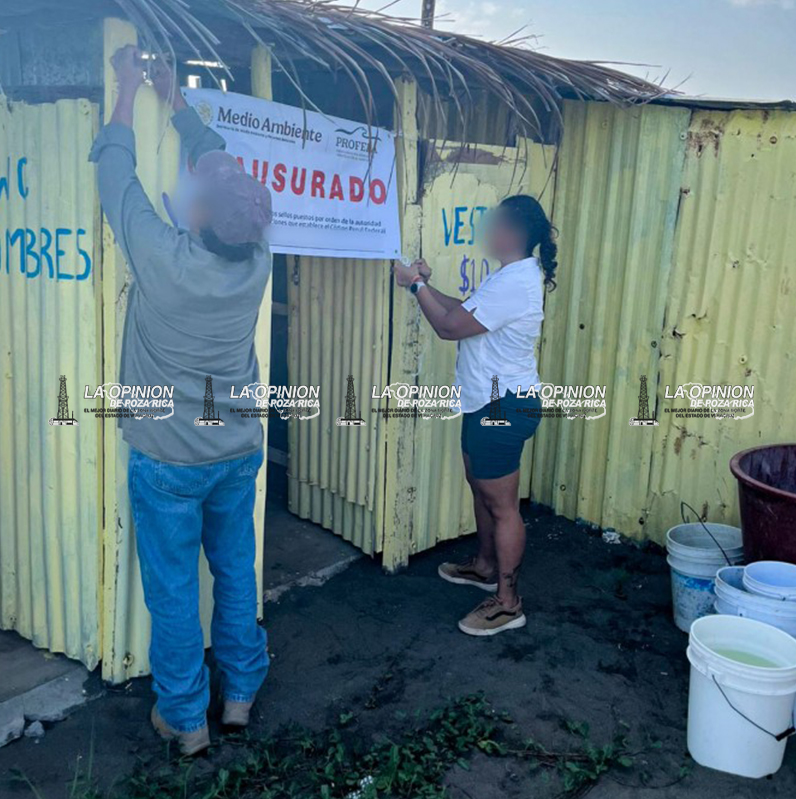 Profepa detecta descargas residuales en playa El Raudal