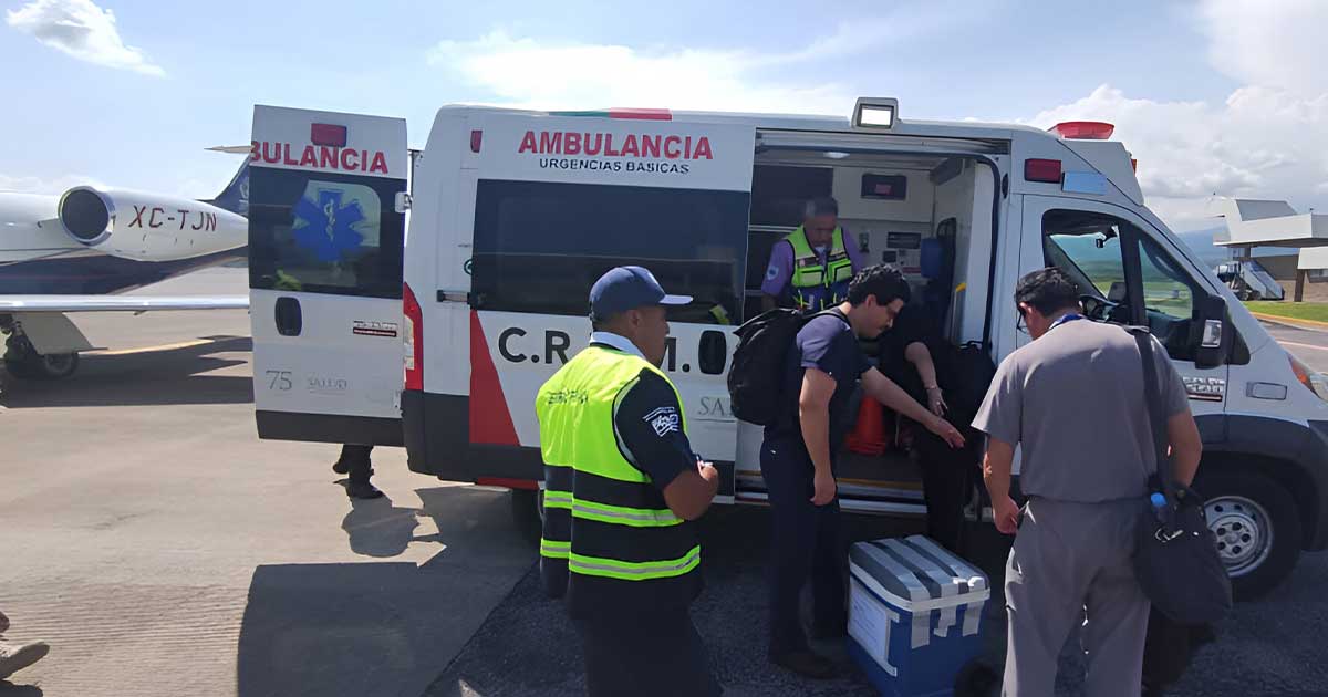 Traslado aéreo urgente de hígado salva vida, desde Veracruz a CDMX Traslado aéreo urgente de hígado salva vida, desde Veracruz a CDMX
