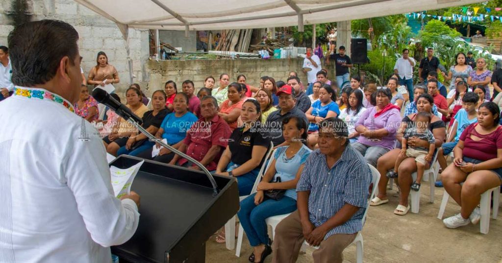 Pavimentan nuevas calles en comunidad Acuatempa Pavimentan nuevas calles en comunidad Acuatempa