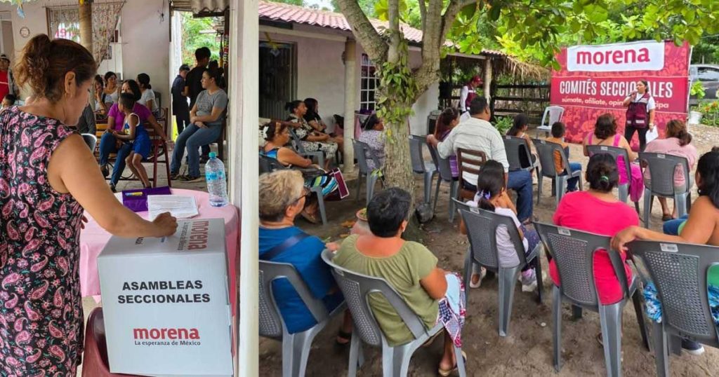 Toma protesta Comité Seccional de Morena en Lomas de Arena, Gutiérrez Zamora Toma protesta Comité Seccional de Morena en Lomas de Arena, Gutiérrez Zamora