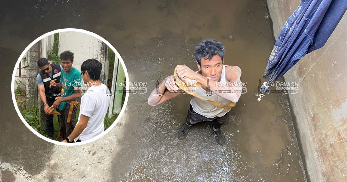 ¡Dos días atrapado en el tanque elevado! ¡Dos días atrapado en el tanque elevado!