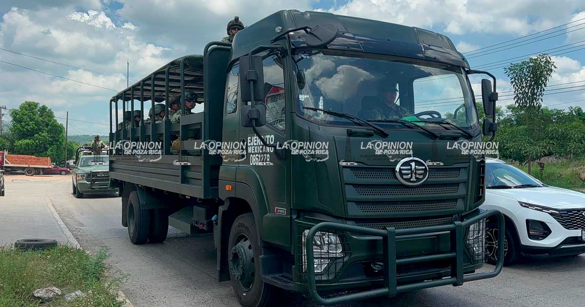 ¡Refuerzan seguridad en Poza Rica! ¡Refuerzan seguridad en Poza Rica!