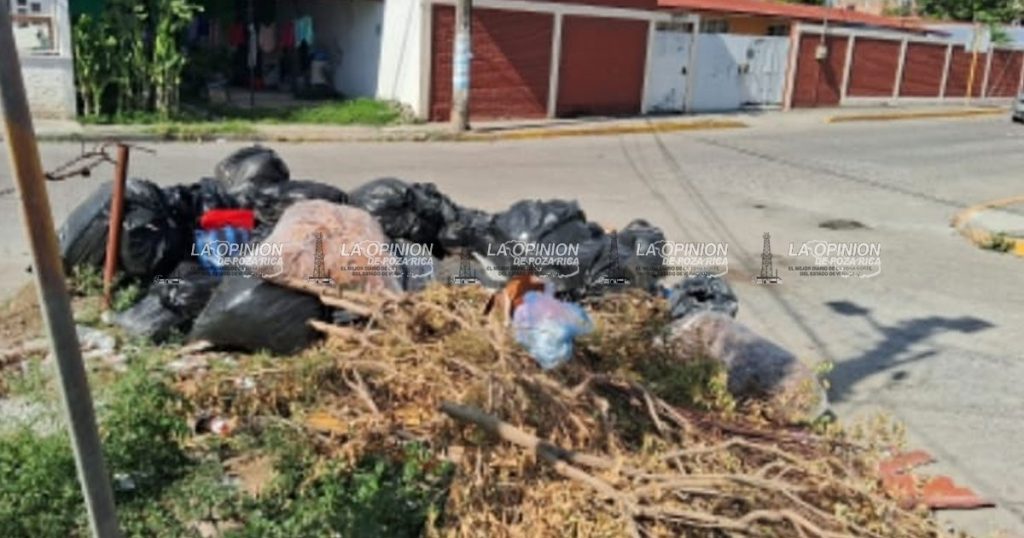 Deja DISCRICAR montones de basura en Las Gaviotas