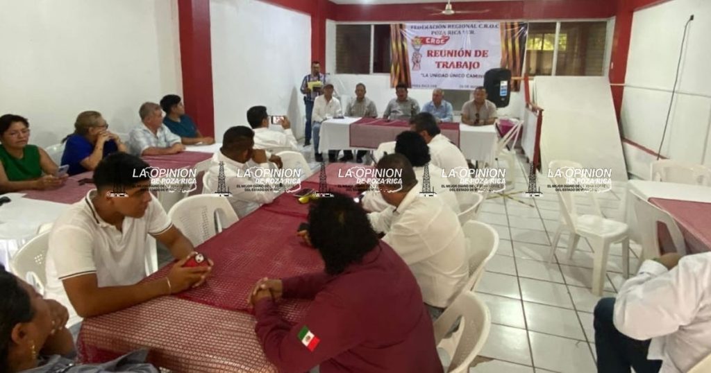 Reestructuran el Comité Regional de la CROC Reestructuran el Comité Regional de la CROC