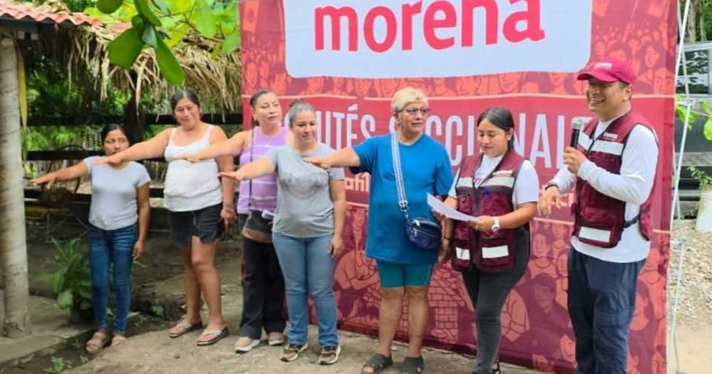 Toma protesta Comité Seccional de Morena en Lomas de Arena, Gutiérrez Zamora Toma protesta Comité Seccional de Morena en Lomas de Arena, Gutiérrez Zamora