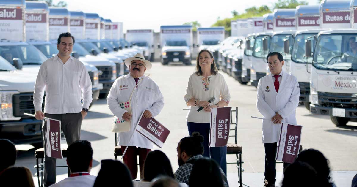 Veracruz distribuye 5 millones de medicamentos con las Camionetitas de la Salud Veracruz distribuye 5 millones de medicamentos