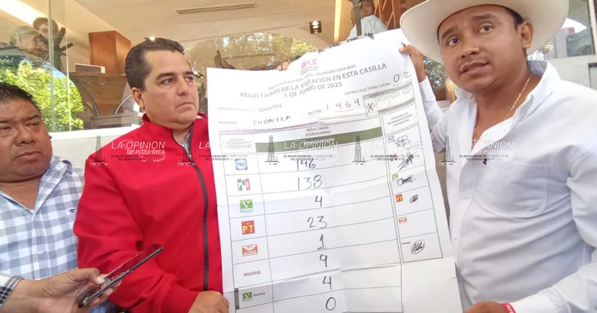 Señalan presunto pacto entre Morena y PAN en Chontla Señalan presunto pacto entre Morena y PAN en Chontla