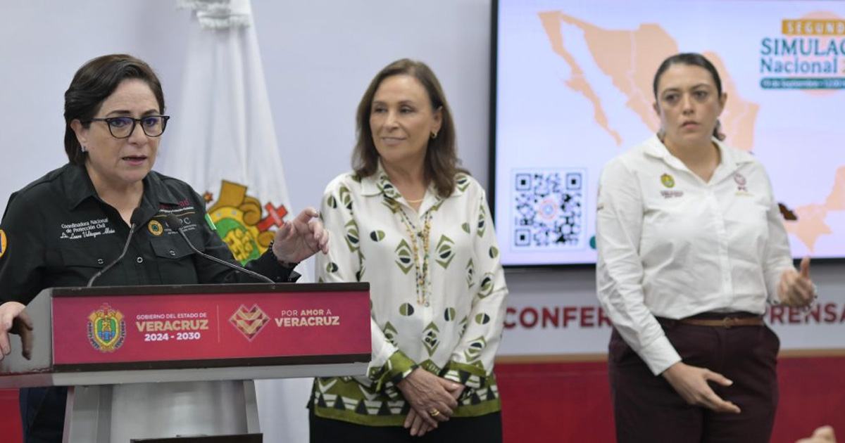 Veracruz recibirá alertamiento celular durante el Segundo Simulacro Nacional Veracruz recibirá alertamiento celular durante el Segundo Simulacro Nacional