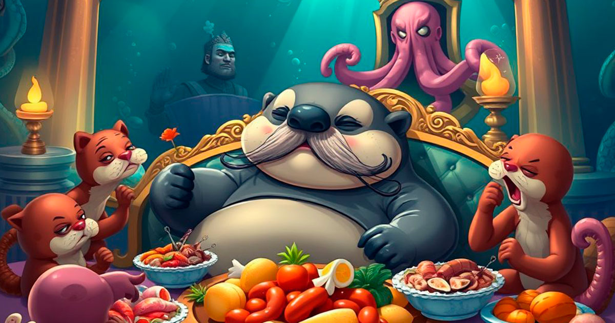 El lacayo comelón del rey Calamar El lacayo comelón del rey Calamar