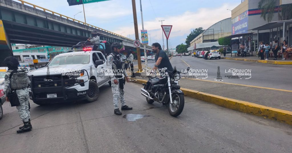 Derribó a motociclista en la colonia Obrera Derribó a motociclista en la colonia Obrera