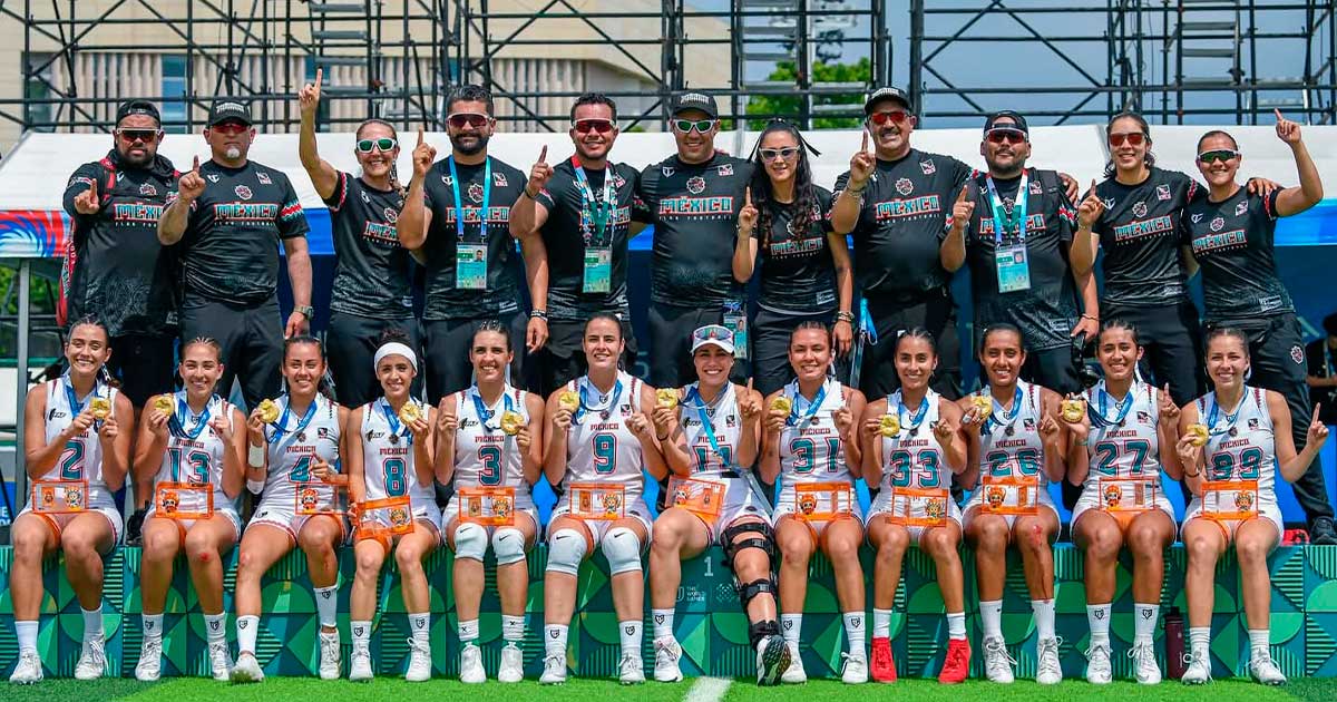 Mexico es bicampeon mundial del flag football fem Mexico es bicampeon mundial del flag football fem
