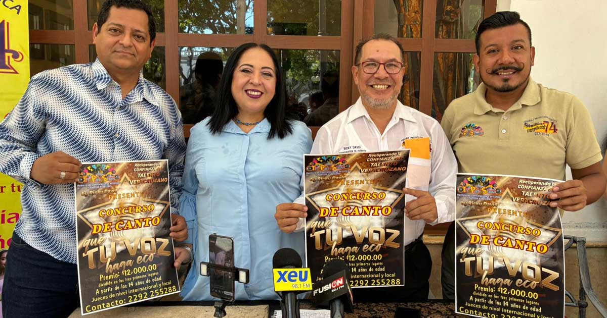 Buscan promover el talento de canto y baile veracruzano a nivel internacional Buscan promover el talento de canto y baile veracruzano a nivel internacional