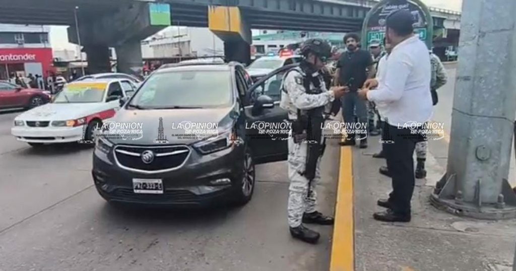 Derribó a motociclista en la colonia Obrera Derribó a motociclista en la colonia Obrera
