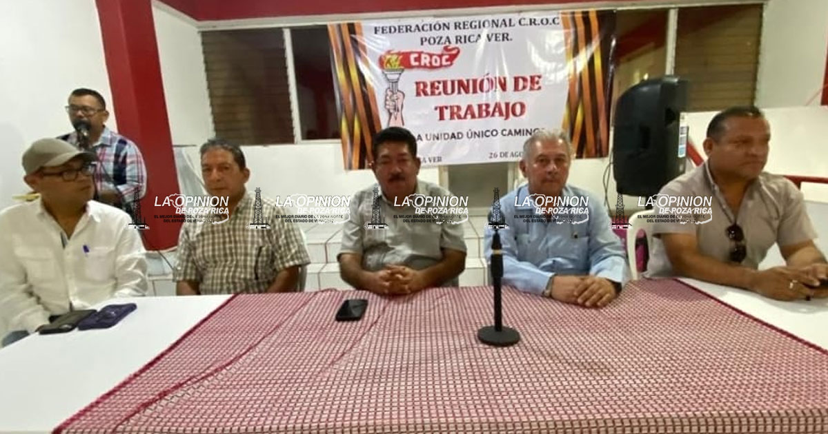 Reestructuran el Comité Regional de la CROC Reestructuran el Comité Regional de la CROC
