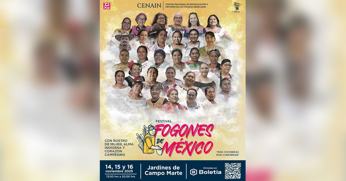 Mujeres de humo liderean Fogones de México