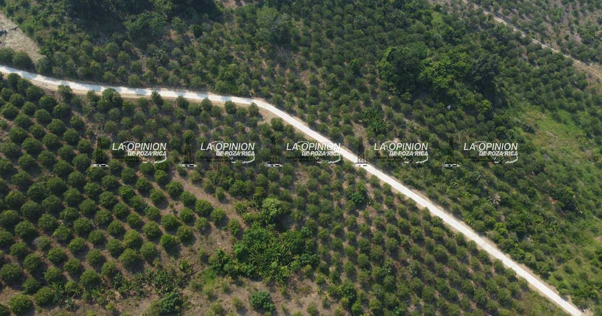 Construyen rampas en camino saca cosechas