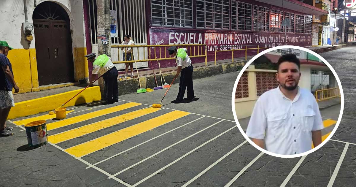 Buscan seguridad vial para estudiantes en el regreso a clases en Gutiérrez Zamora