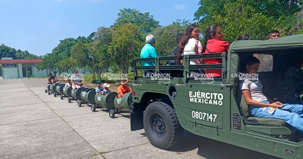 Convivencia y proximidad durante el Paseo Dominical de SEDENA