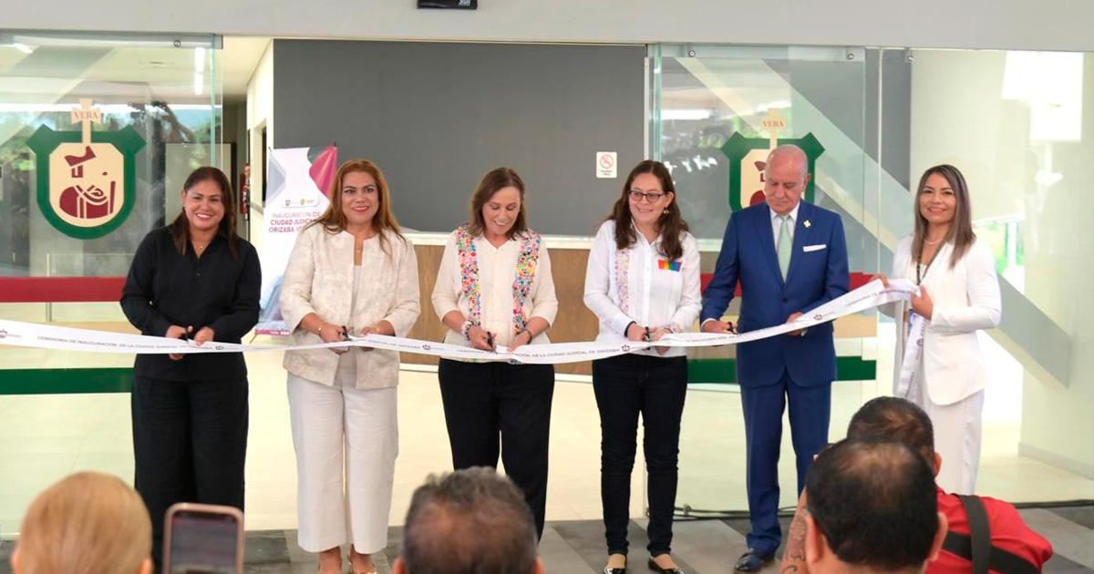 Inaugura la Gobernadora Rocío Nahle la Ciudad Judicial de Orizaba, la más grande del Poder Judicial del Estado de Veracruz