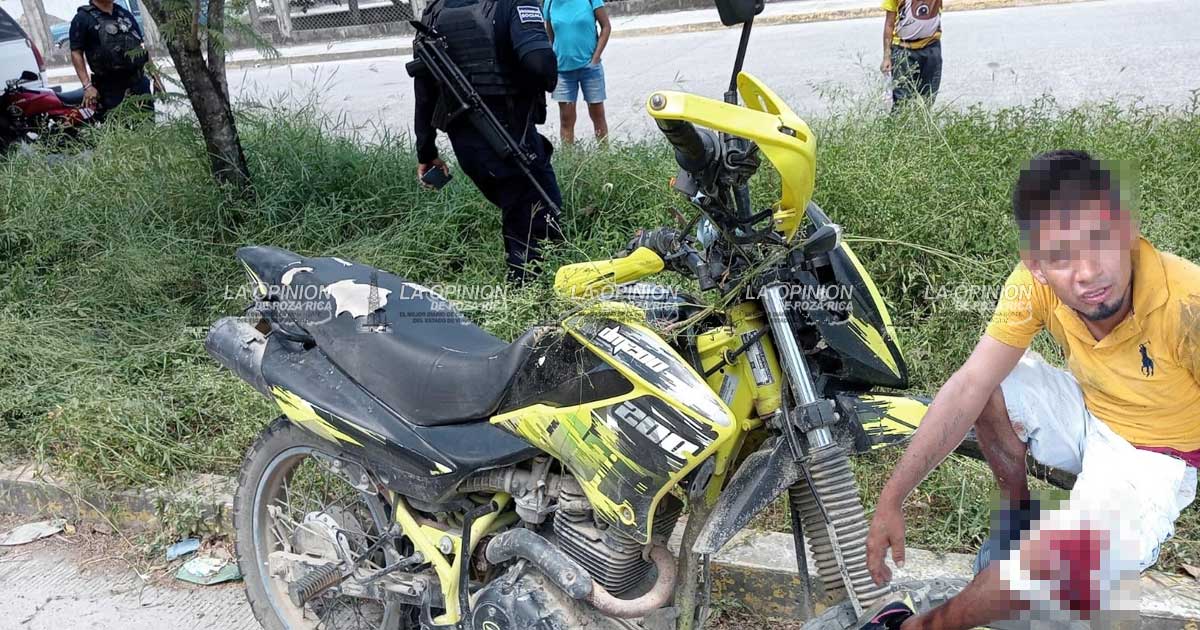 Saldo de dos lesionados en accidentes de motocicleta Saldo de dos lesionados en accidentes de motocicleta