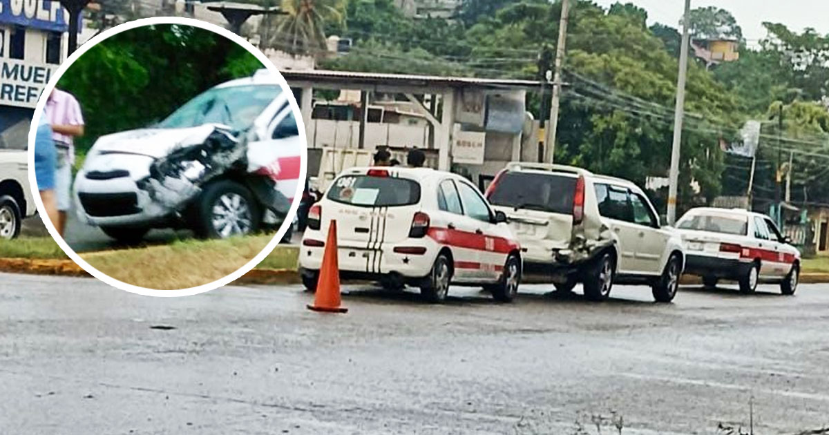 Se estrelló contra camioneta en la México-Tuxpan Se estrelló contra camioneta en la México-Tuxpan