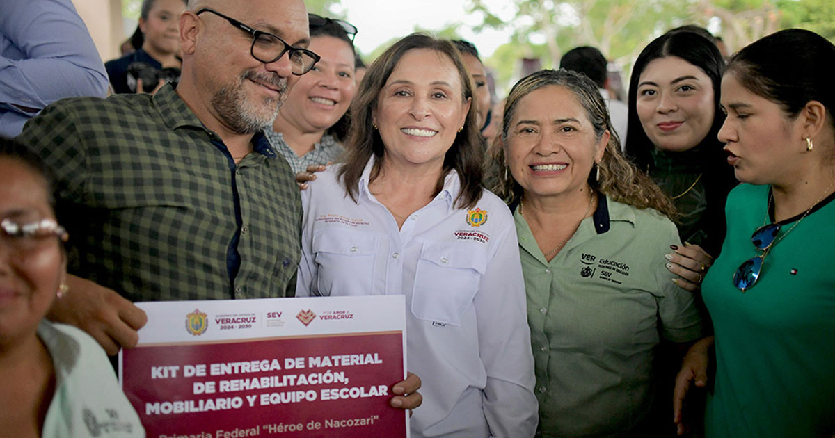Un pueblo educado es un pueblo que avanza: Rocío Nahle Un pueblo educado es un pueblo que avanza: Rocío Nahle